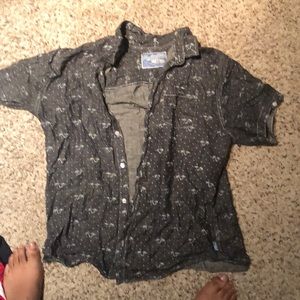Buttoned down short sleeve shirt